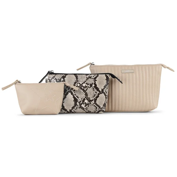 Ju-ju-be All Set 3 zipper bag set in Taupe - Picture 2 of 14